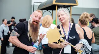 Team having fun at MortgageCon