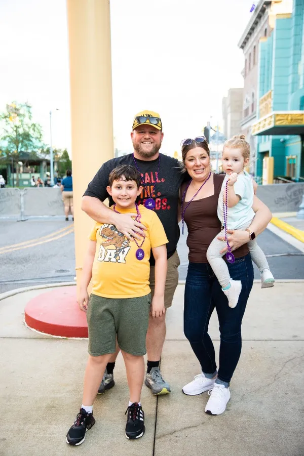 Cole Brantley and family at MortgageCon